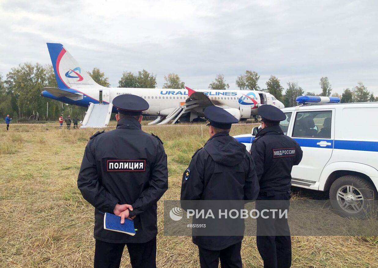 Пассажирский самолёт совершил вынужденную посадку в Новосибирской области