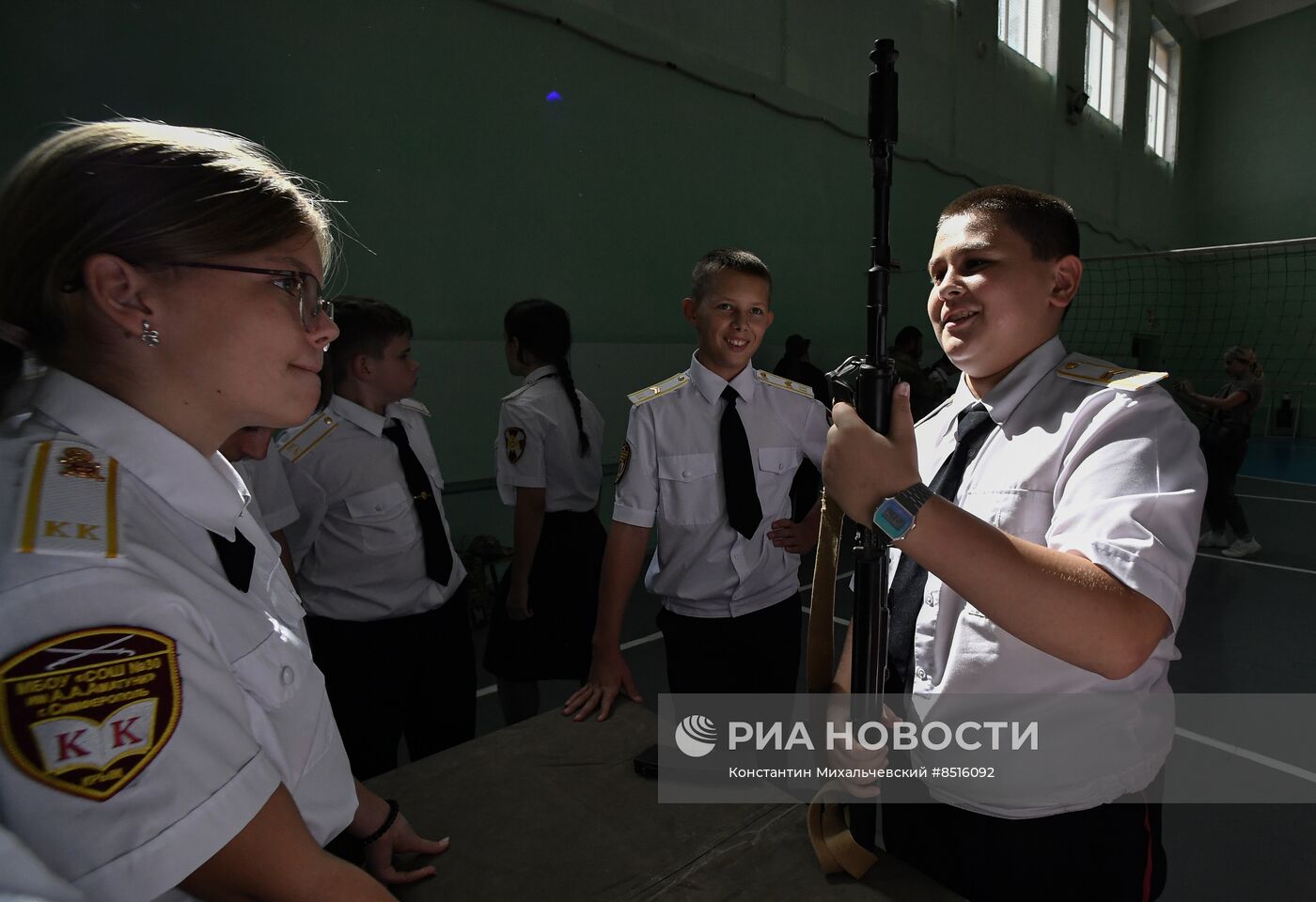 Начальная военная подготовка в школах Крыма