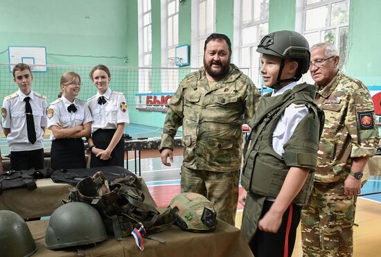 Начальная военная подготовка в школах Крыма