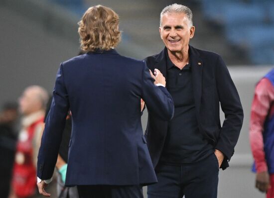 Футбол. Товарищеский матч. Катар - Россия