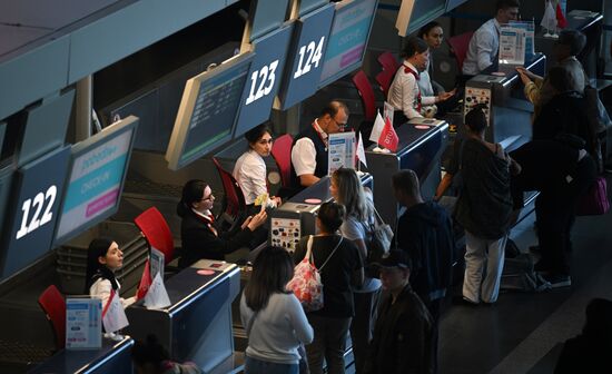 Работа аэропорта Внуково