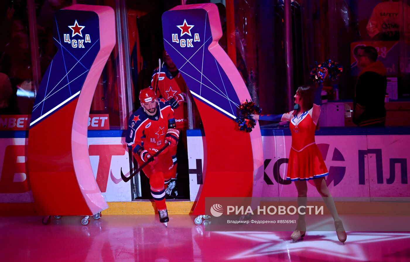 Хоккей. КХЛ. Матч ЦСКА - "Динамо"