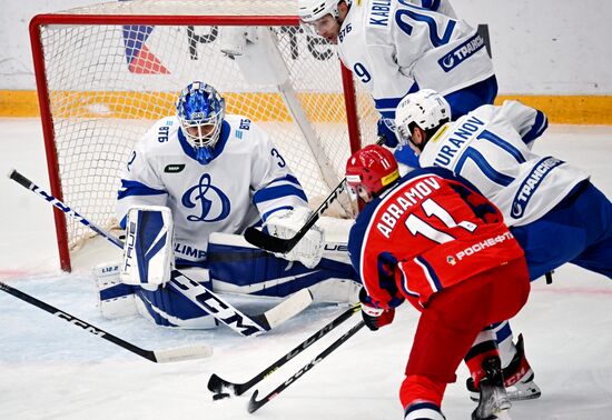 Хоккей. КХЛ. Матч ЦСКА - "Динамо"