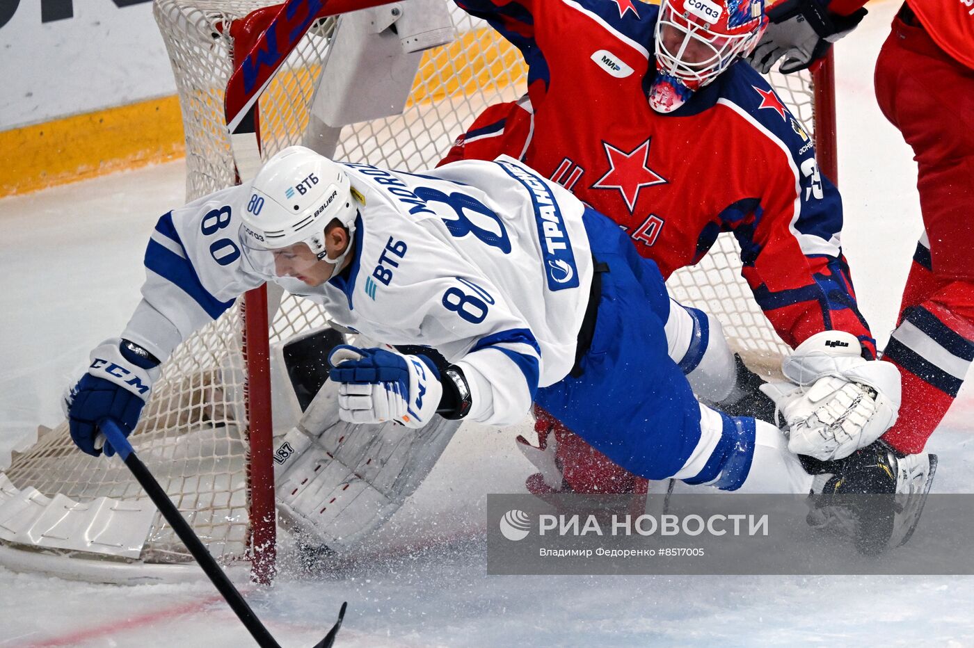 Хоккей. КХЛ. Матч ЦСКА - "Динамо"