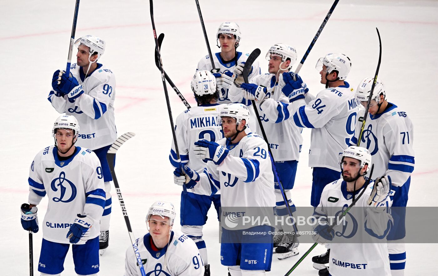 Хоккей. КХЛ. Матч ЦСКА - "Динамо"