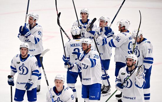 Хоккей. КХЛ. Матч ЦСКА - "Динамо"