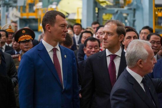 Визит лидера КНДР Ким Чен Ына в Комсомольск-на -Амуре