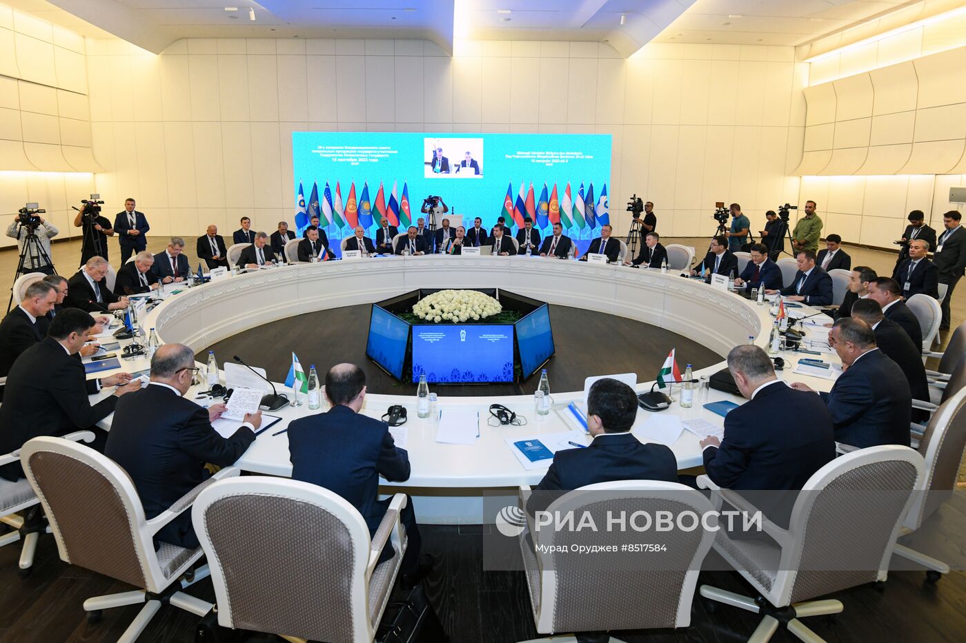 Заседание Координационного совета генеральных прокуроров СНГ в Баку