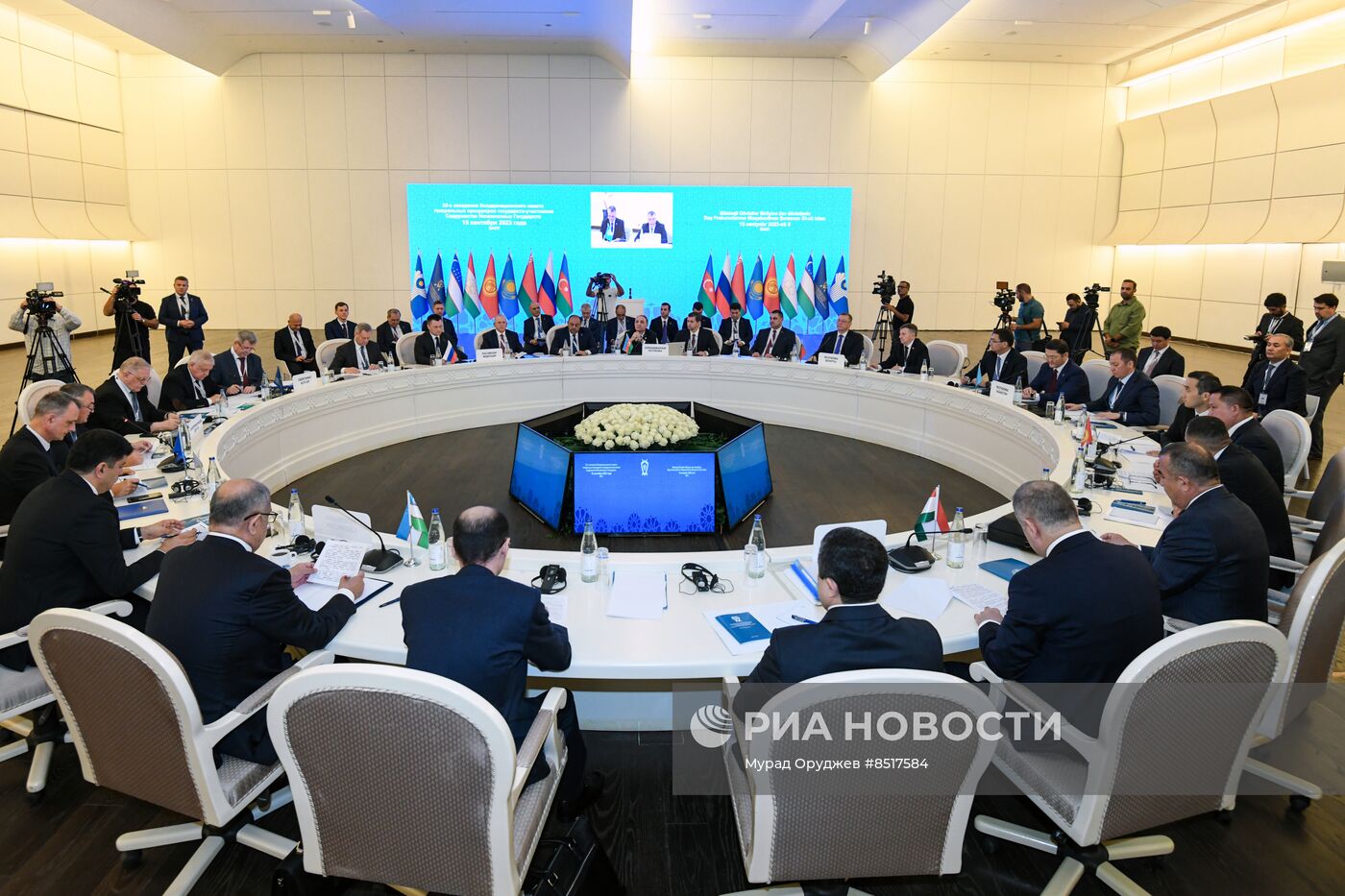 Заседание Координационного совета генеральных прокуроров СНГ в Баку