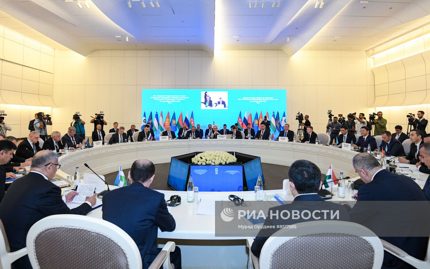 Заседание Координационного совета генеральных прокуроров СНГ в Баку