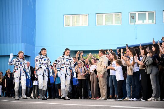 Запуск транспортного пилотируемого корабля "Союз МС-24"