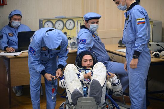 Запуск транспортного пилотируемого корабля "Союз МС-24"