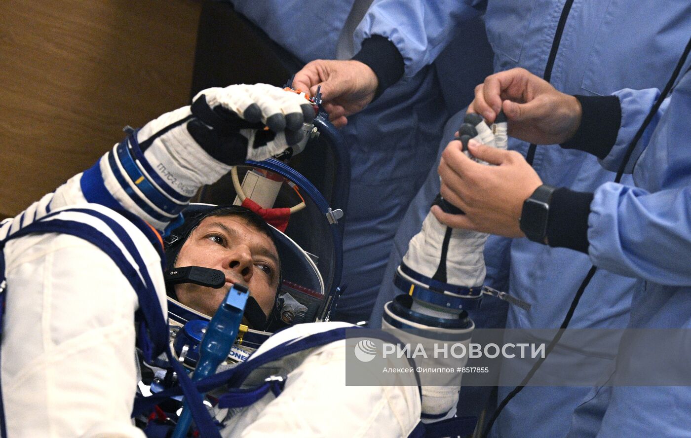 Запуск транспортного пилотируемого корабля "Союз МС-24"