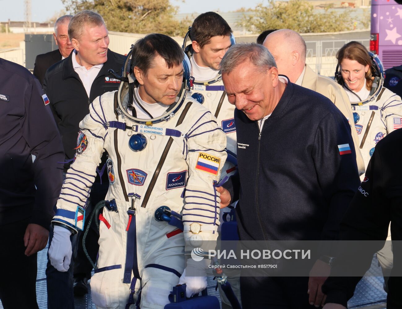 Запуск транспортного пилотируемого корабля "Союз МС-24"