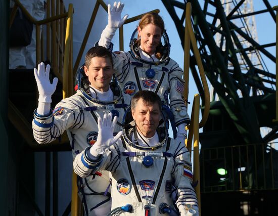 Запуск транспортного пилотируемого корабля "Союз МС-24"