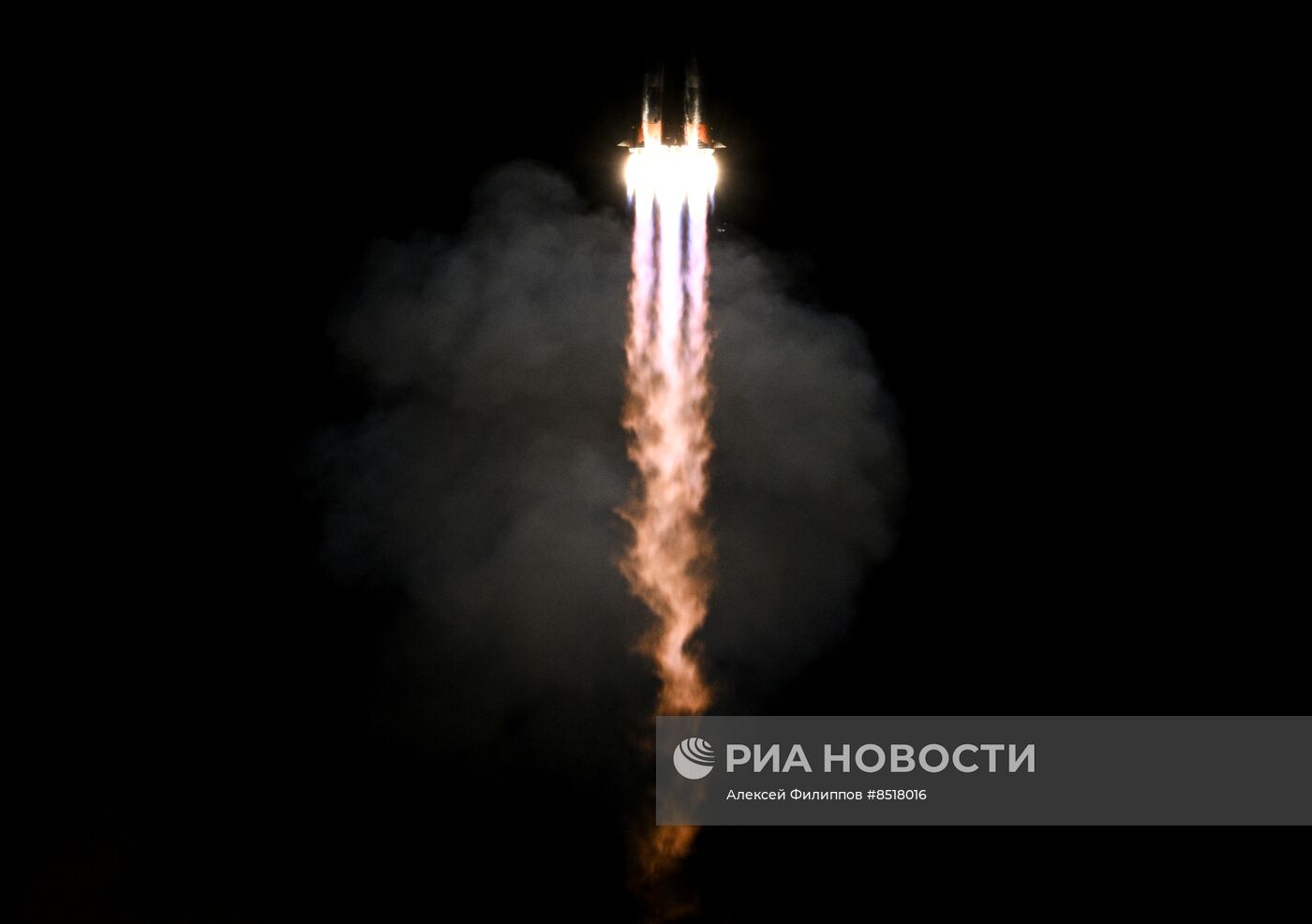 Запуск транспортного пилотируемого корабля "Союз МС-24"