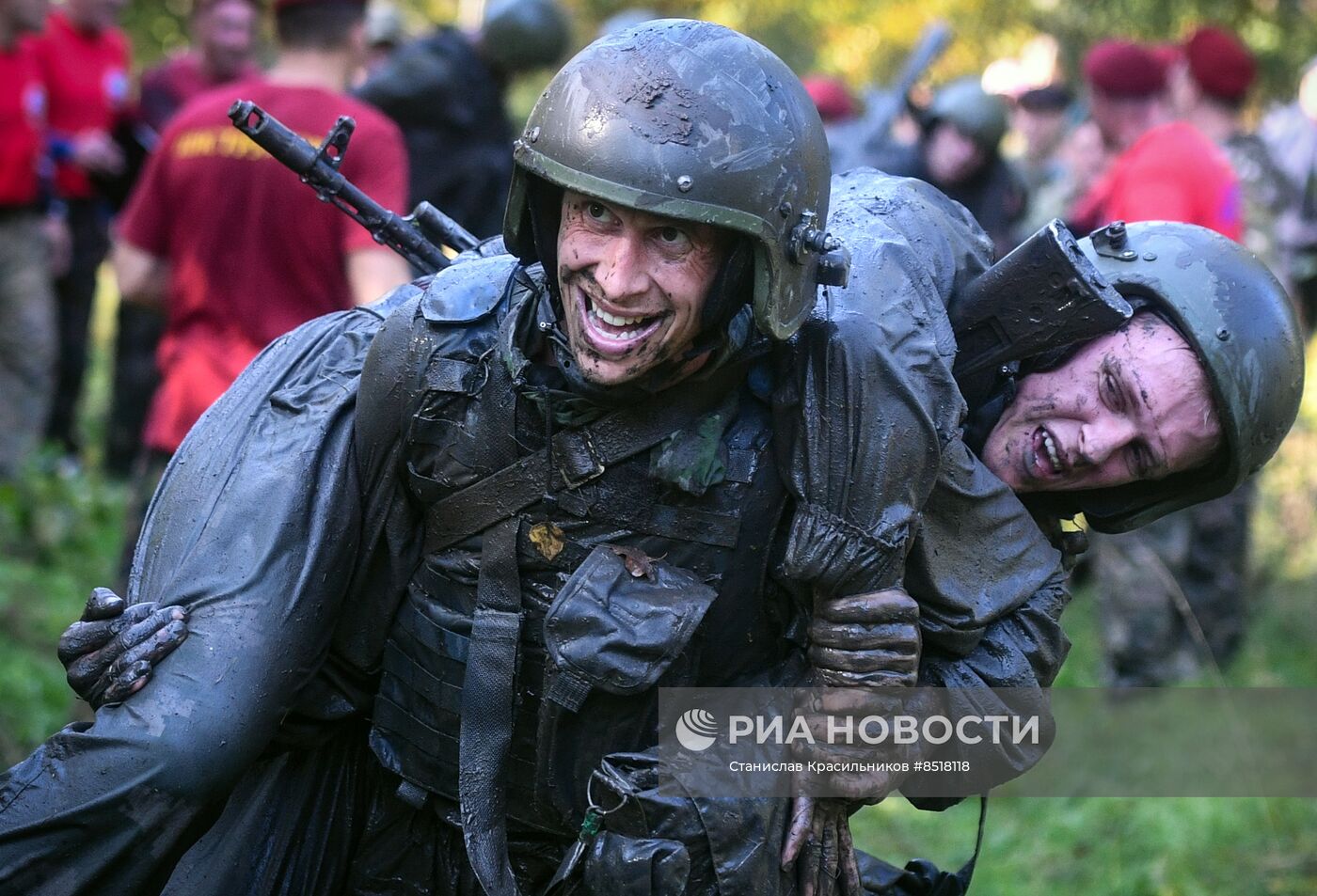 Всероссийские испытания на право ношения крапового берета среди сотрудников ФСИН