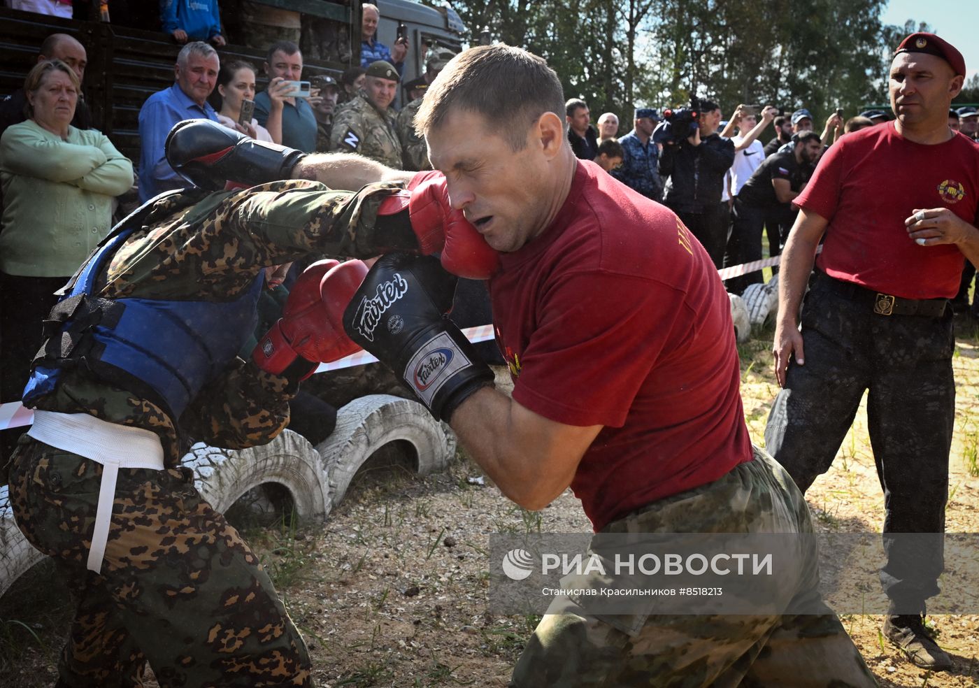 Всероссийские испытания на право ношения крапового берета среди сотрудников ФСИН