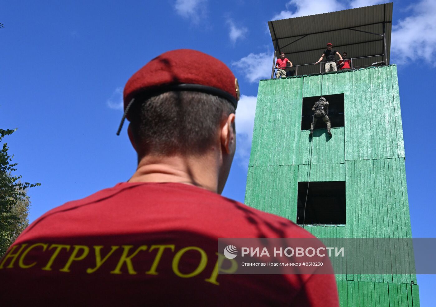 Всероссийские испытания на право ношения крапового берета среди сотрудников ФСИН
