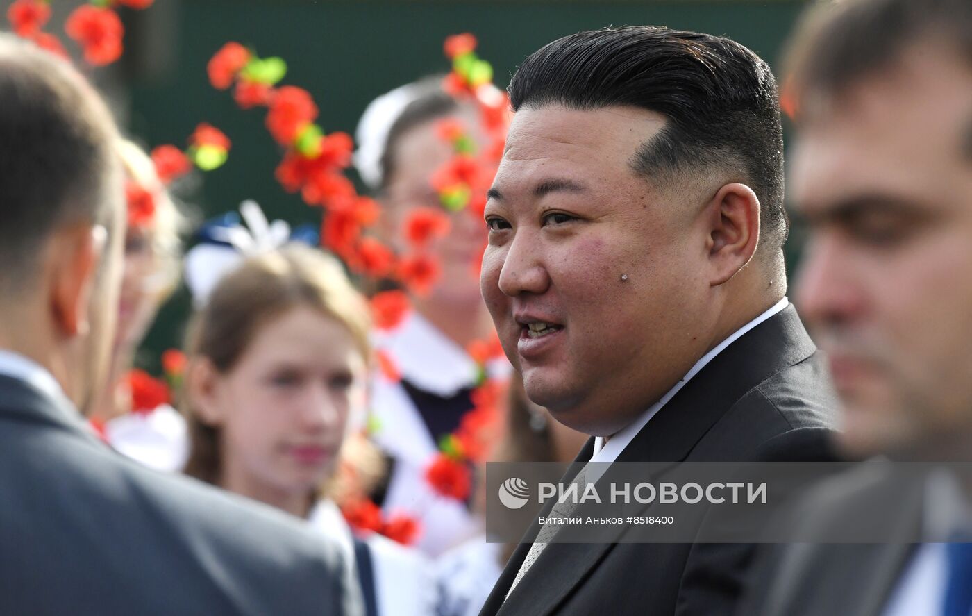 Лидер КНДР Ким Чен Ын в Приморском крае