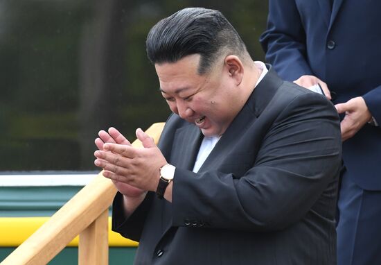 Лидер КНДР Ким Чен Ын в Приморском крае