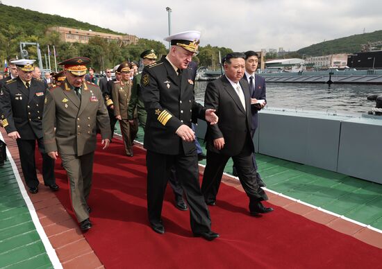 Лидер КНДР Ким Чен Ын в Приморском крае