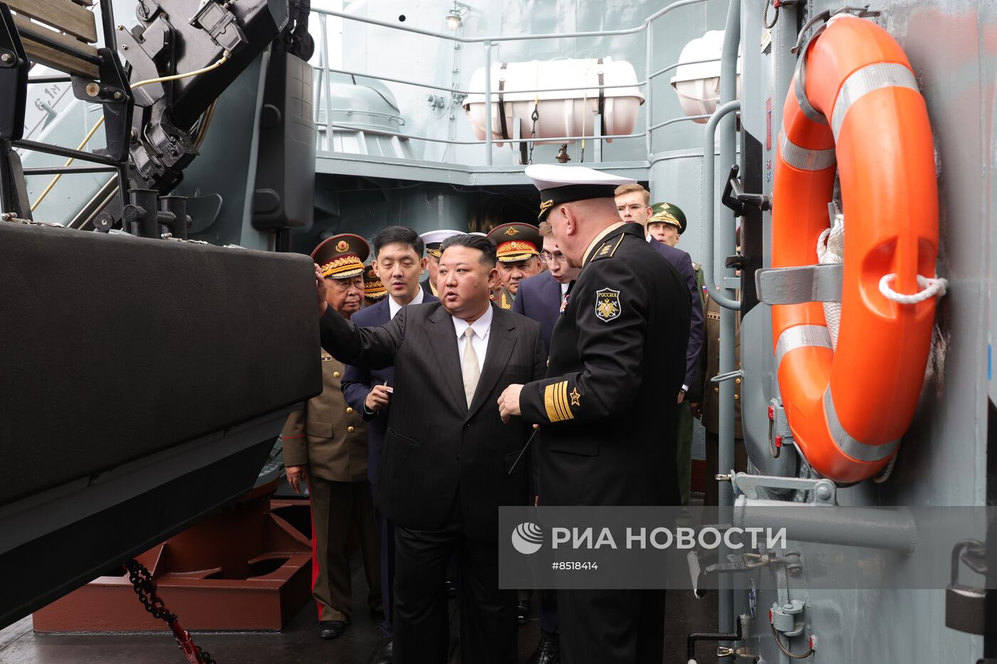 Лидер КНДР Ким Чен Ын в Приморском крае