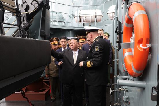 Лидер КНДР Ким Чен Ын в Приморском крае