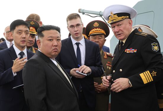 Лидер КНДР Ким Чен Ын в Приморском крае