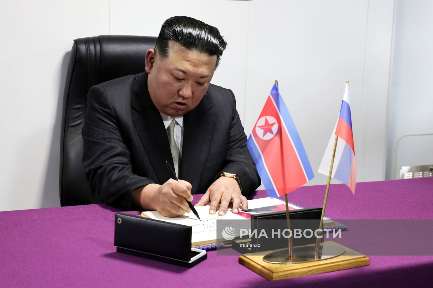 Лидер КНДР Ким Чен Ын в Приморском крае