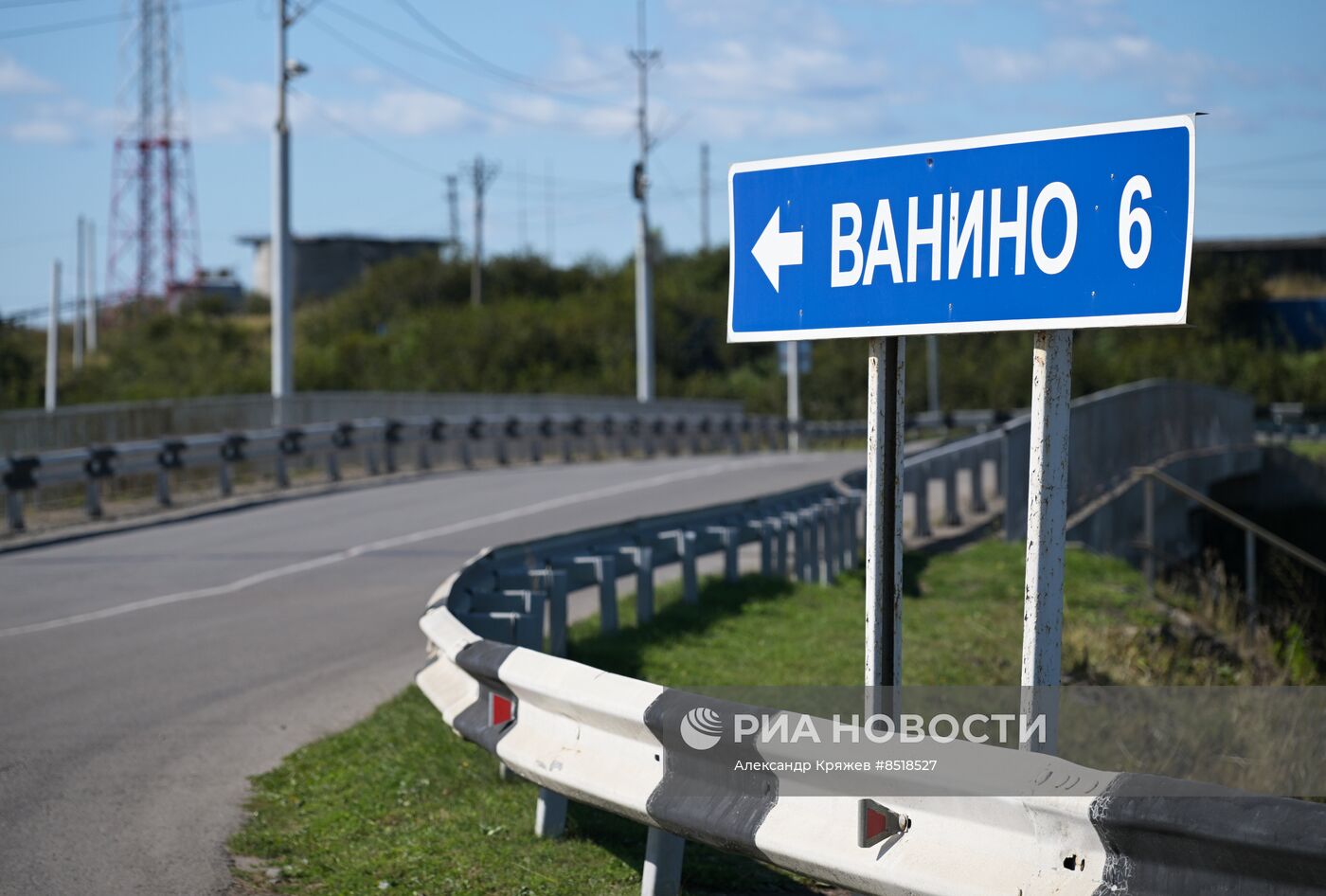 Порт Ванино в Хабаровском крае