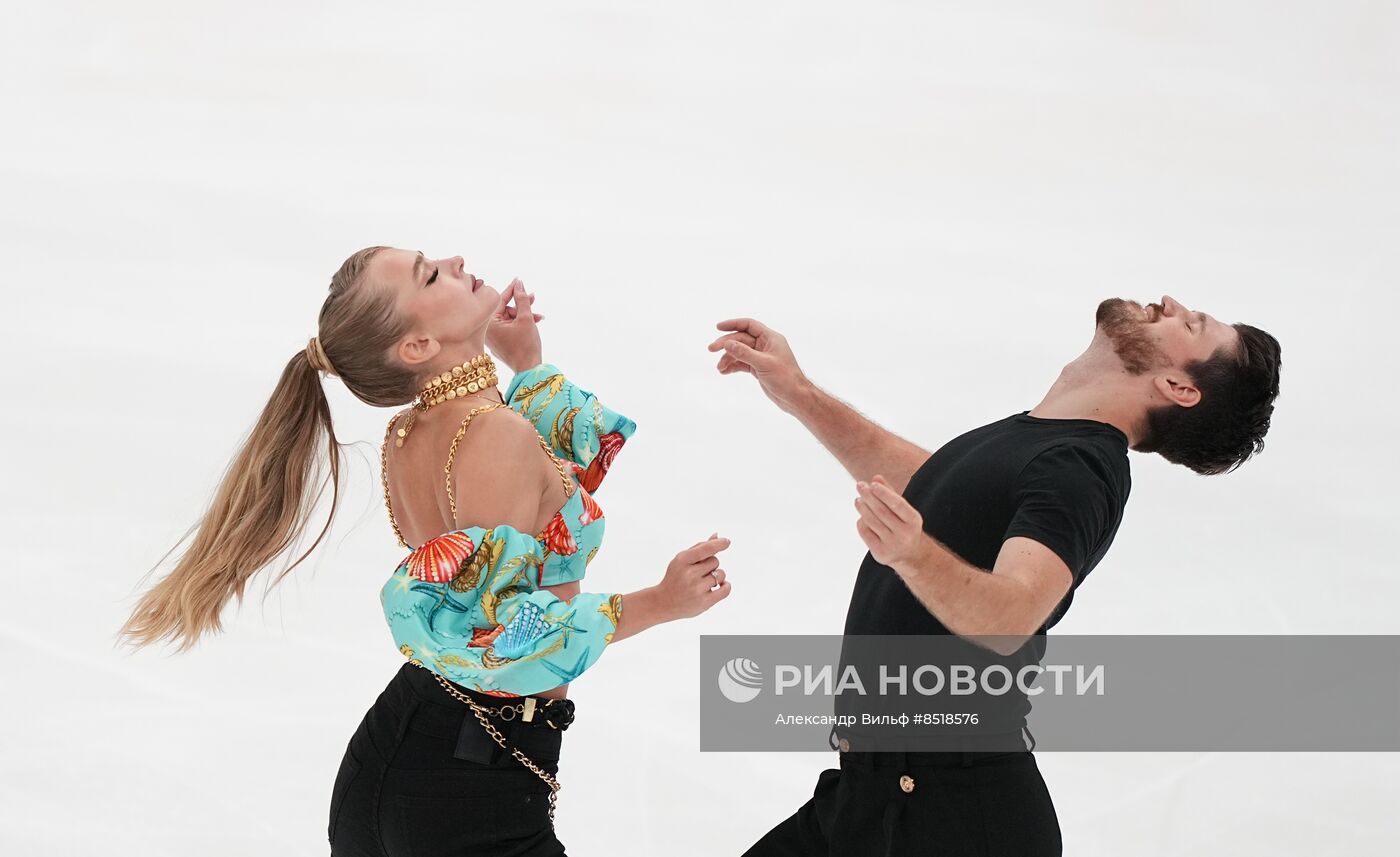 Фигурное катание. Контрольные прокаты. Танцы. Ритмический танец