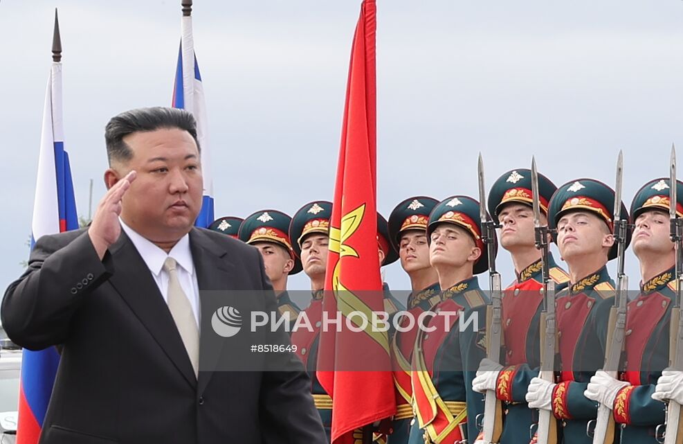 Лидер КНДР Ким Чен Ын в Приморском крае