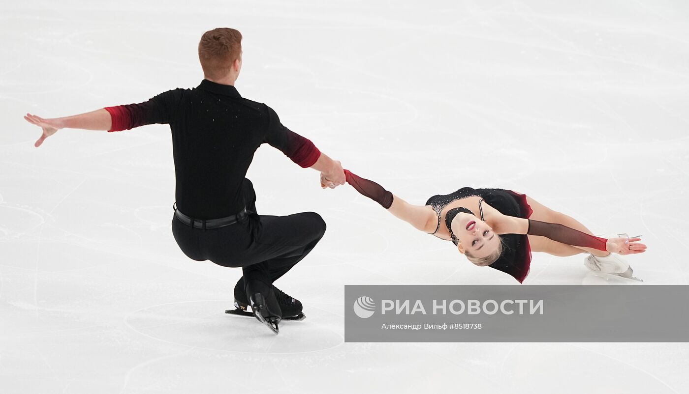 Фигурное катание. Контрольные прокаты. Пары. Короткая программа