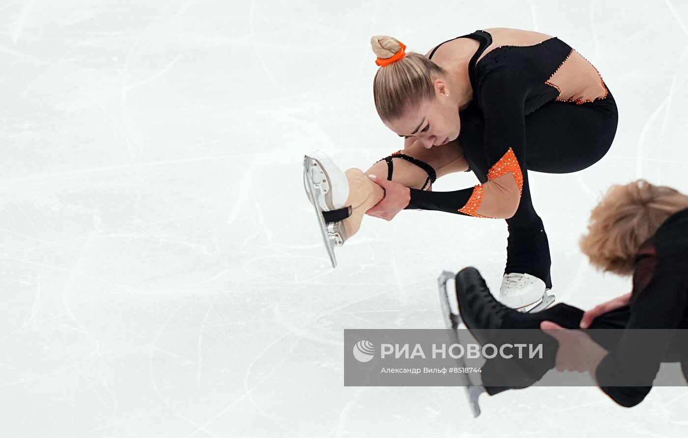 Фигурное катание. Контрольные прокаты. Пары. Короткая программа