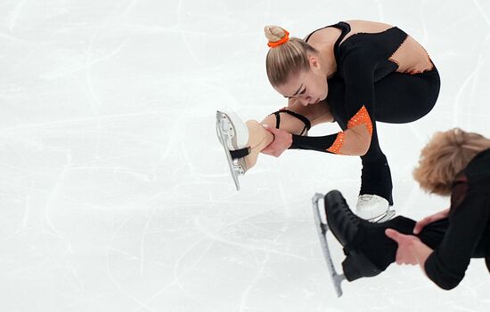 Фигурное катание. Контрольные прокаты. Пары. Короткая программа