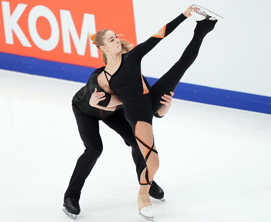 Фигурное катание. Контрольные прокаты. Пары. Короткая программа