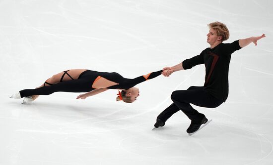 Фигурное катание. Контрольные прокаты. Пары. Короткая программа