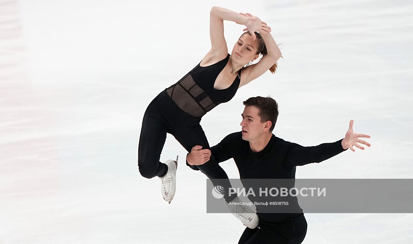 Фигурное катание. Контрольные прокаты. Пары. Короткая программа