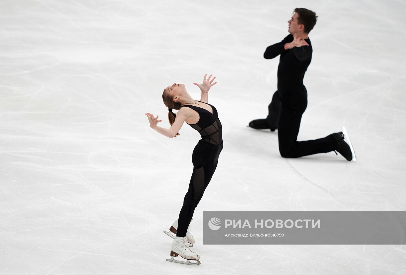 Фигурное катание. Контрольные прокаты. Пары. Короткая программа