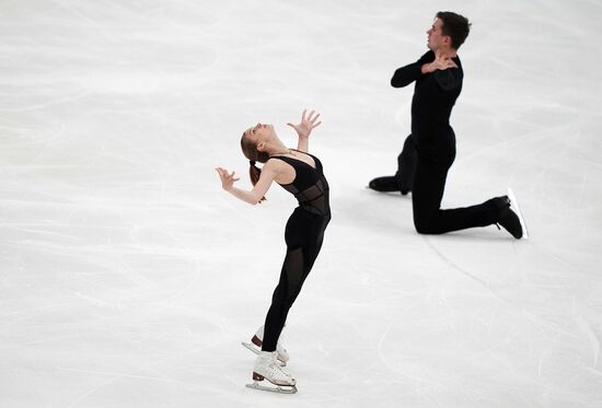 Фигурное катание. Контрольные прокаты. Пары. Короткая программа