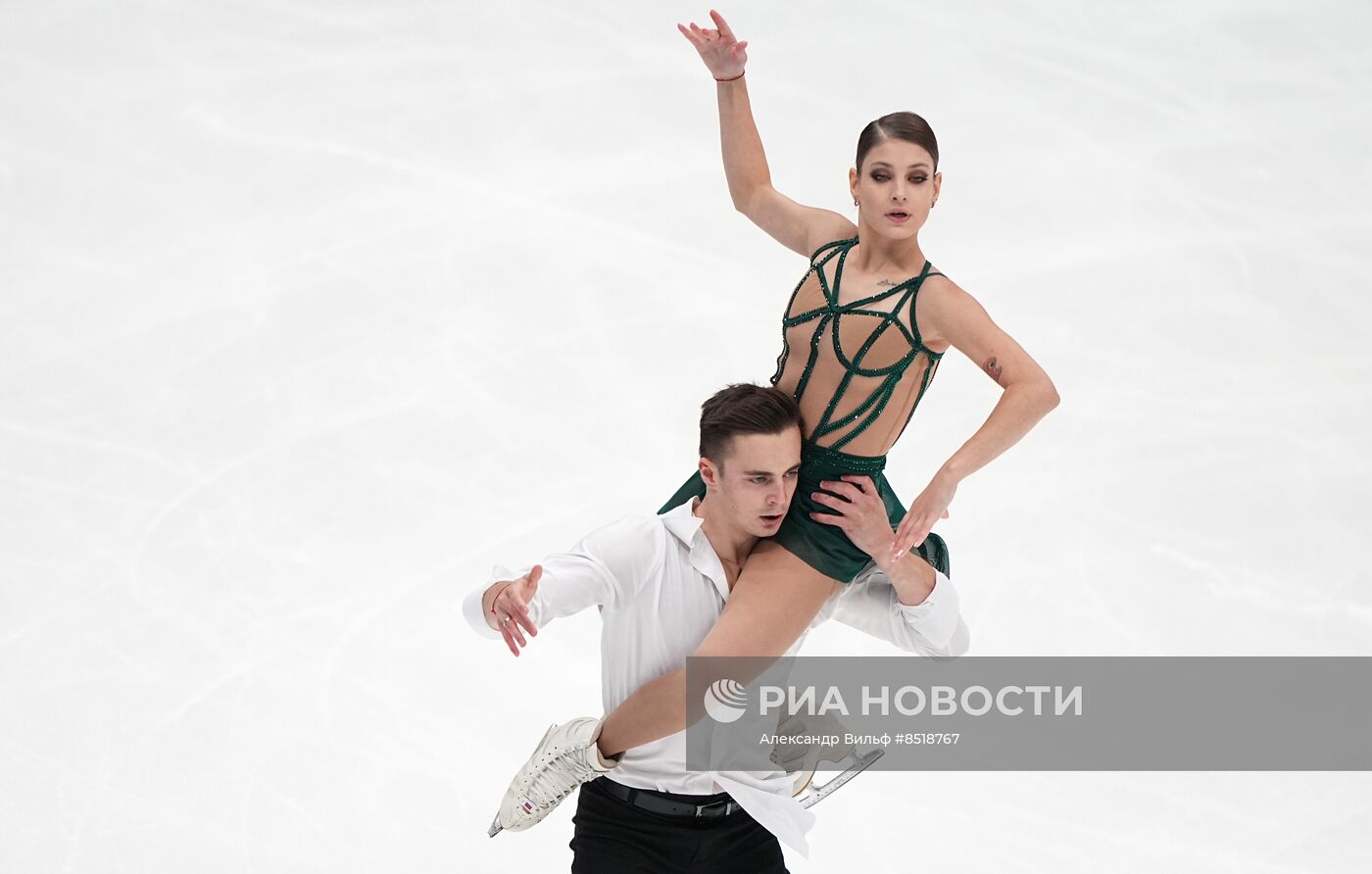 Фигурное катание. Контрольные прокаты. Пары. Короткая программа