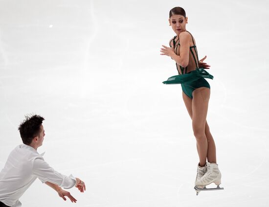 Фигурное катание. Контрольные прокаты. Пары. Короткая программа