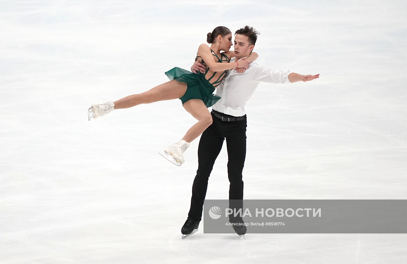 Фигурное катание. Контрольные прокаты. Пары. Короткая программа