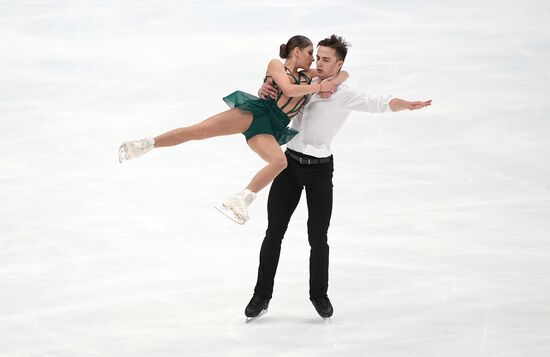Фигурное катание. Контрольные прокаты. Пары. Короткая программа