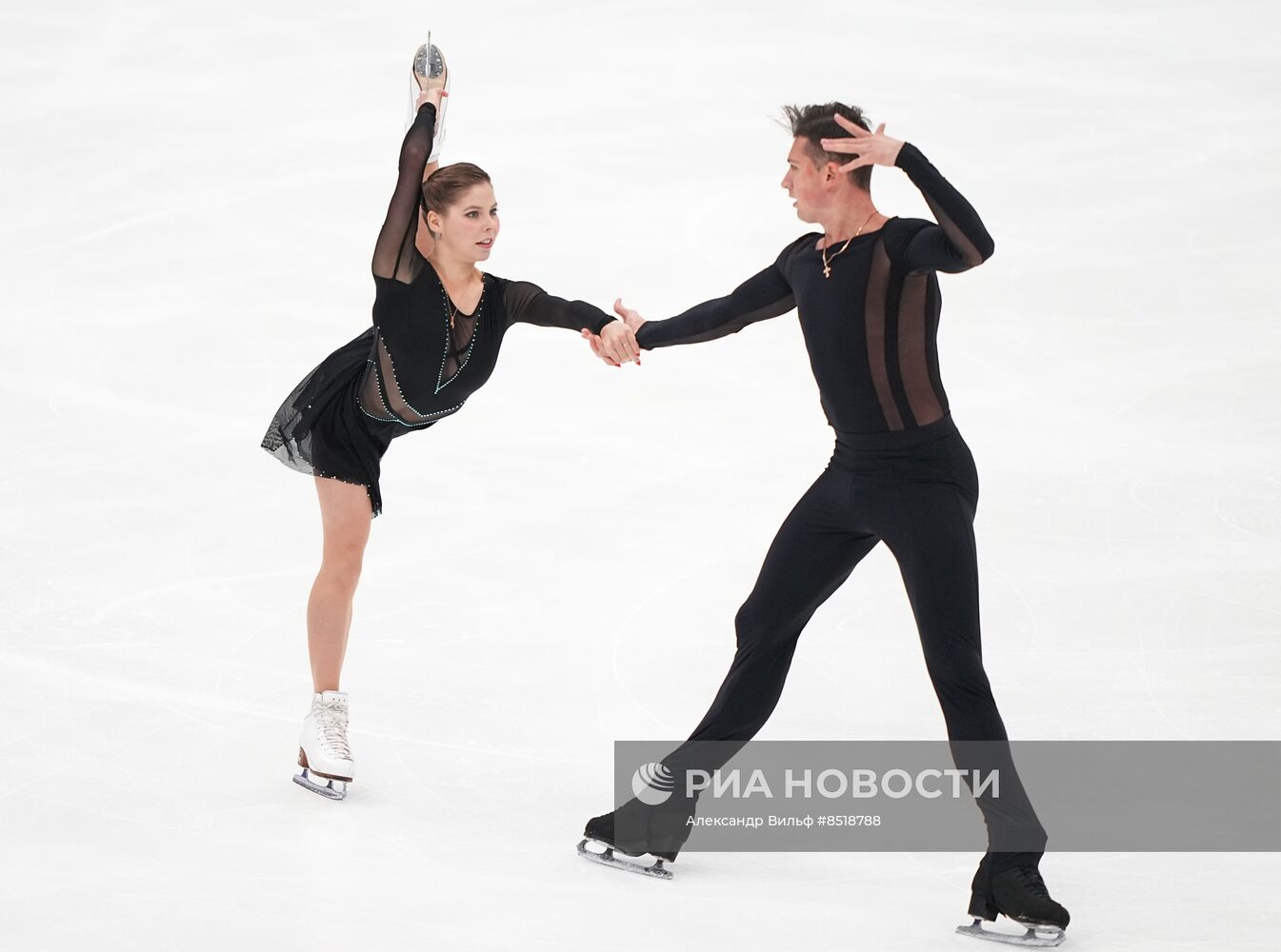 Фигурное катание. Контрольные прокаты. Пары. Короткая программа