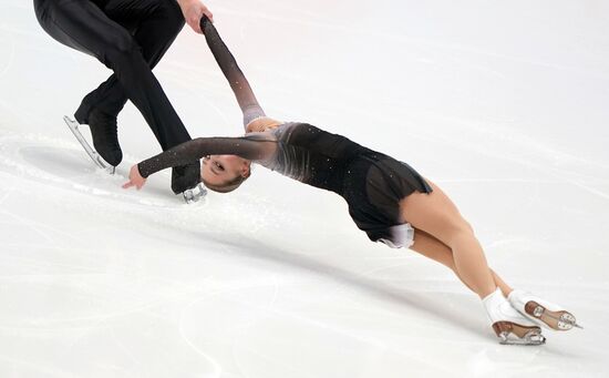 Фигурное катание. Контрольные прокаты. Пары. Короткая программа