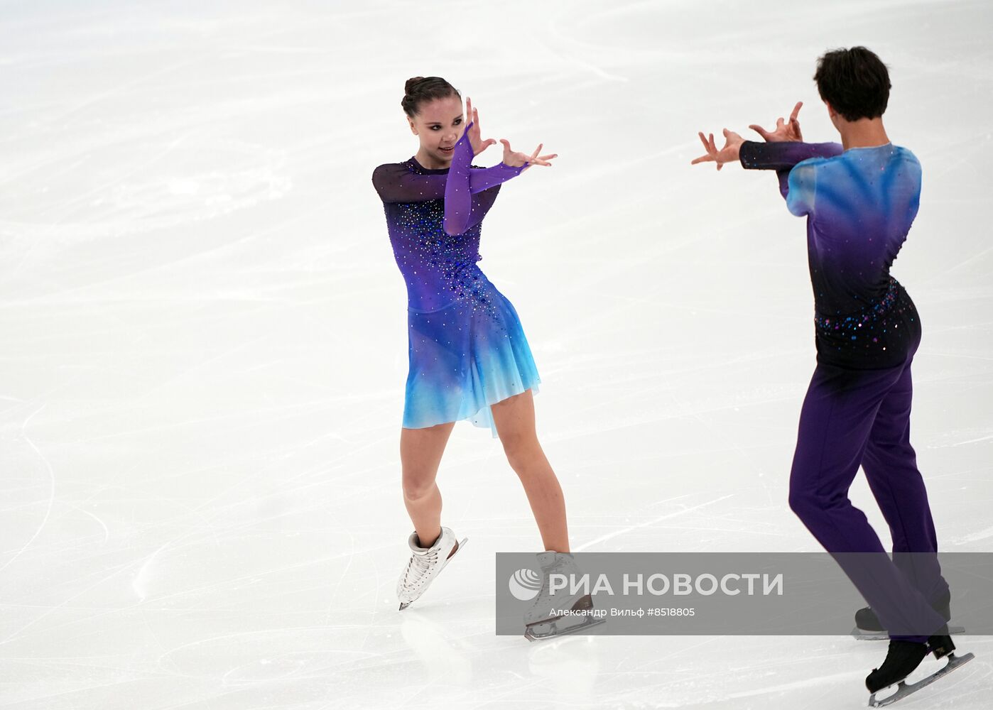 Фигурное катание. Контрольные прокаты. Пары. Короткая программа