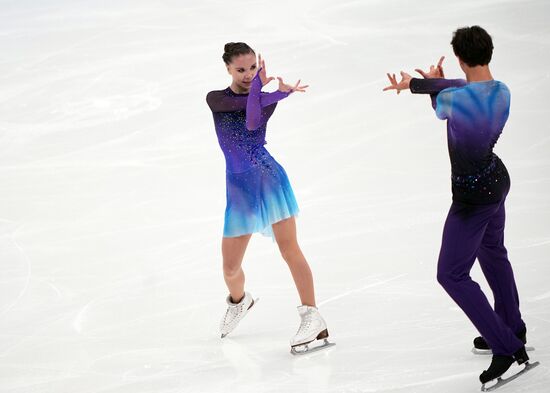 Фигурное катание. Контрольные прокаты. Пары. Короткая программа