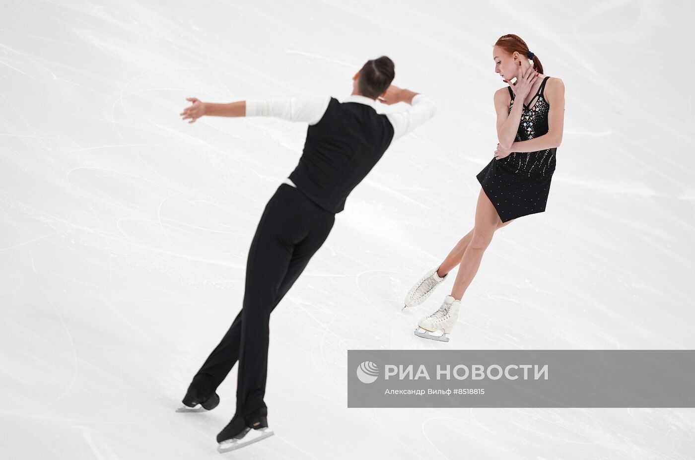 Фигурное катание. Контрольные прокаты. Пары. Короткая программа